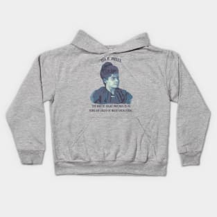 Ida B. Wells Portrait and Quote Kids Hoodie